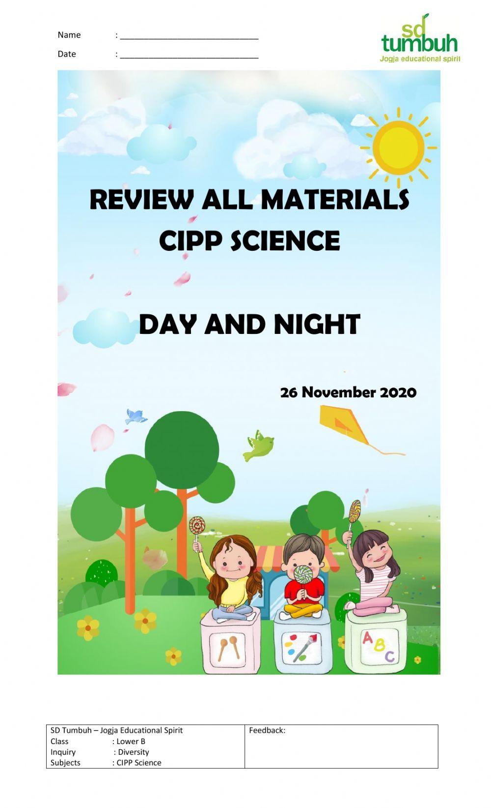 Review CIPP Science 2