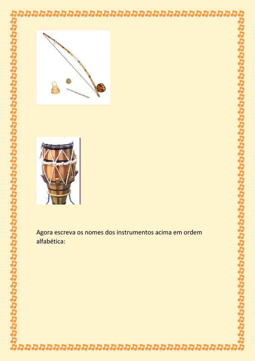 Instrumentos musicais afro-brasileiros