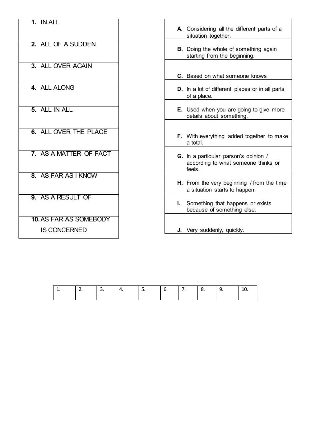 Word Profile - -all- & -as-