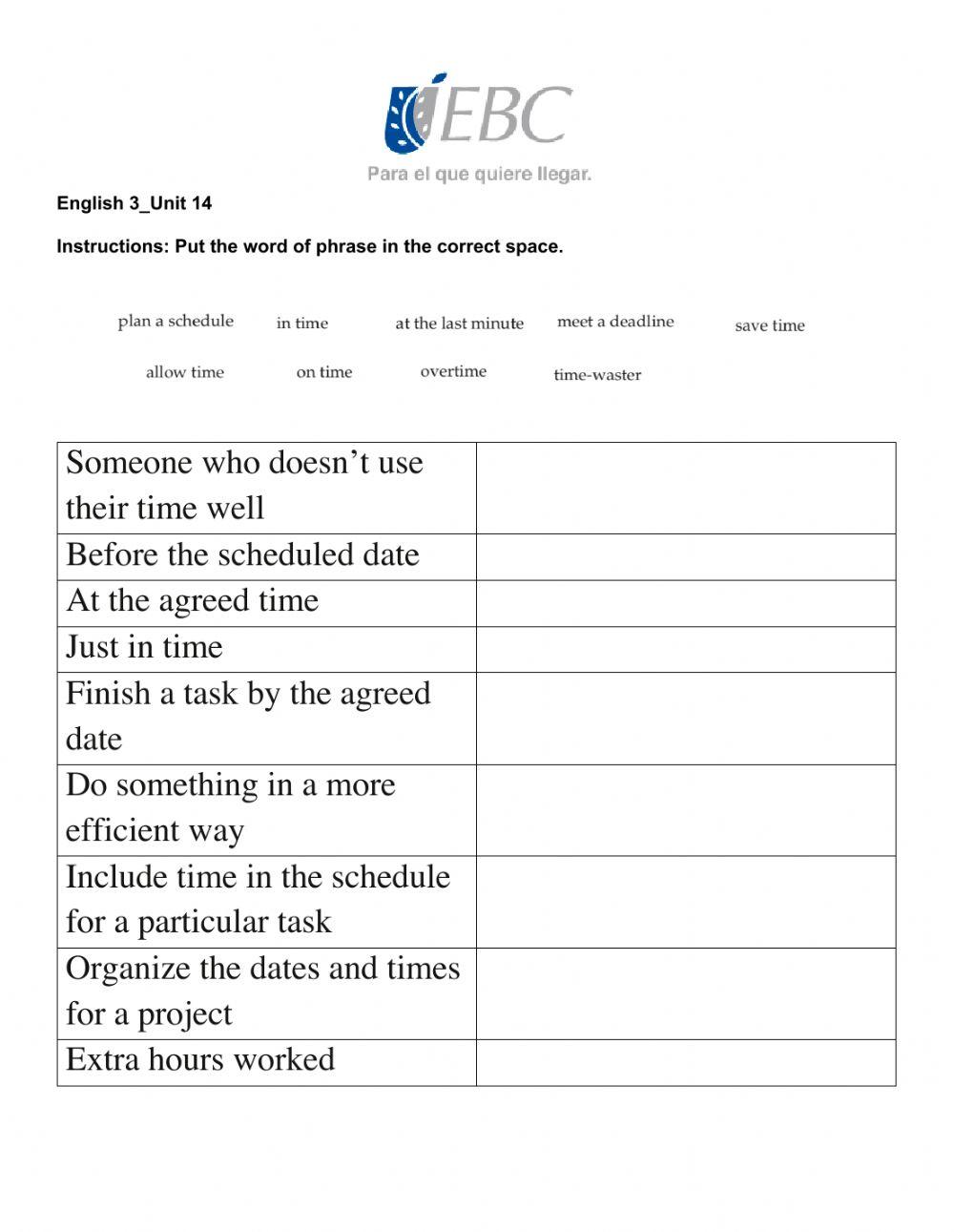 English 3-Unit 14. EBC