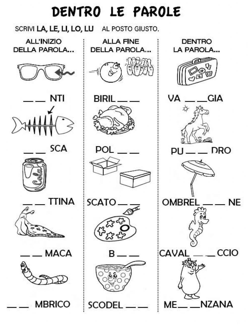 537870 la le li lo lu stal liveworksheets