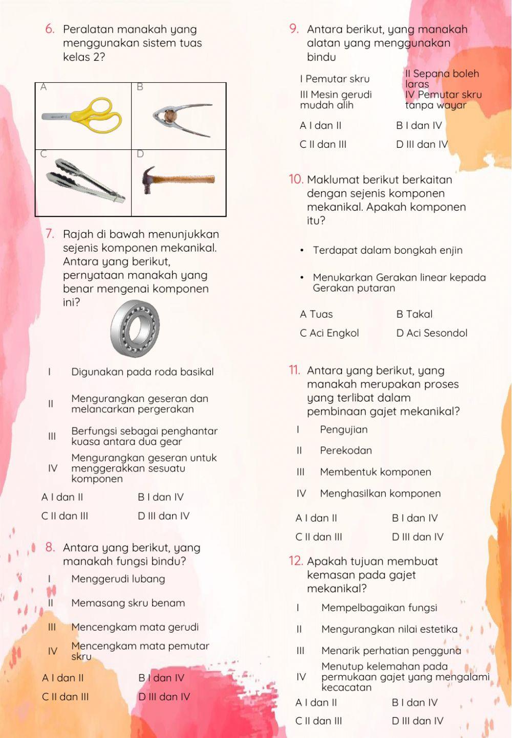Reka Bentuk  Mekanikal