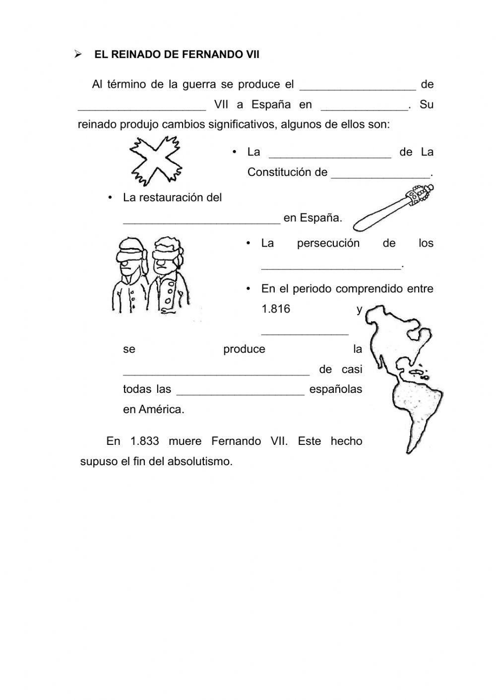 Los comienzos del siglo XIX en España