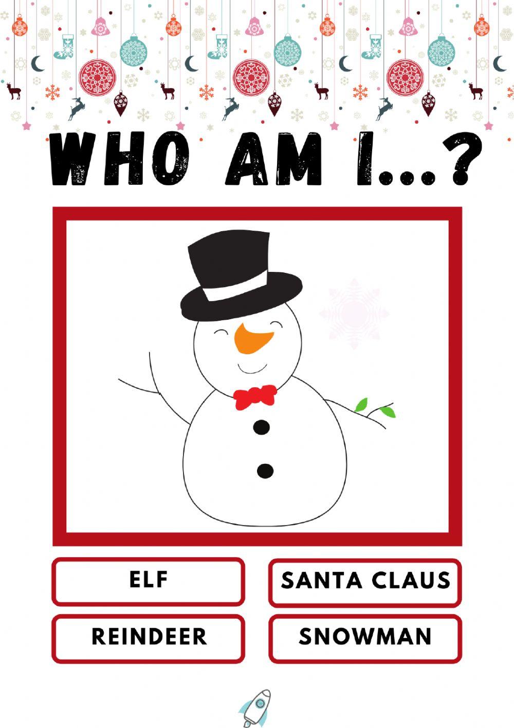 Who am I? Christmas