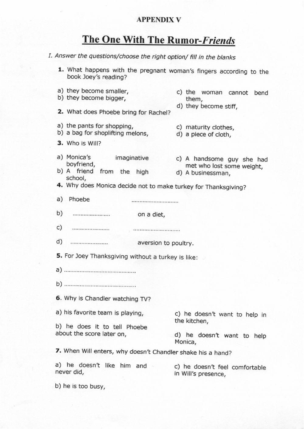 Friends series S08E9