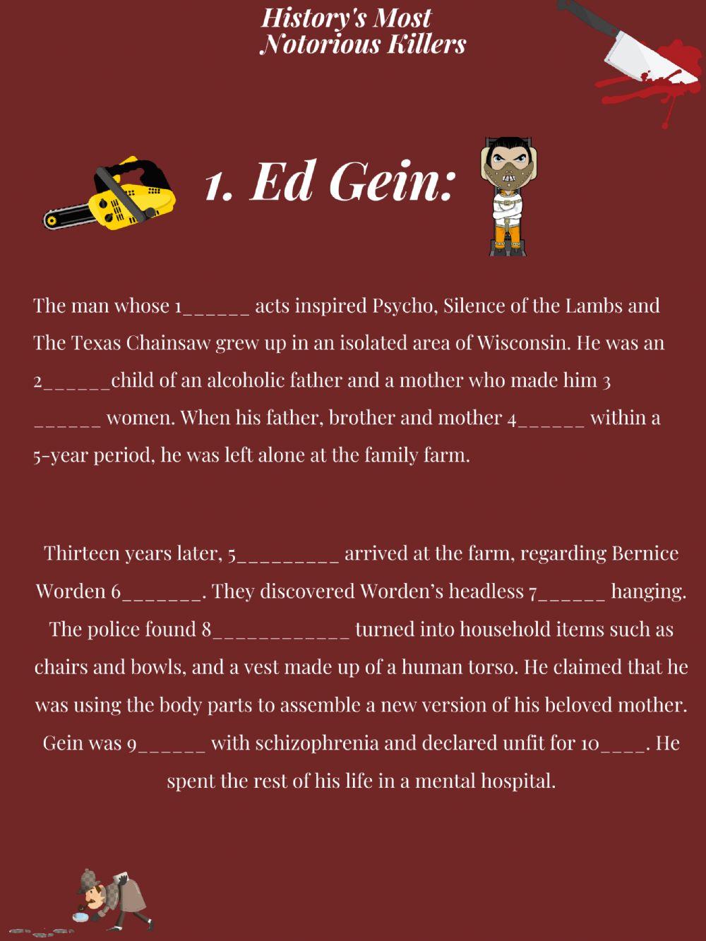 History’s Most Notorious Serial Killers