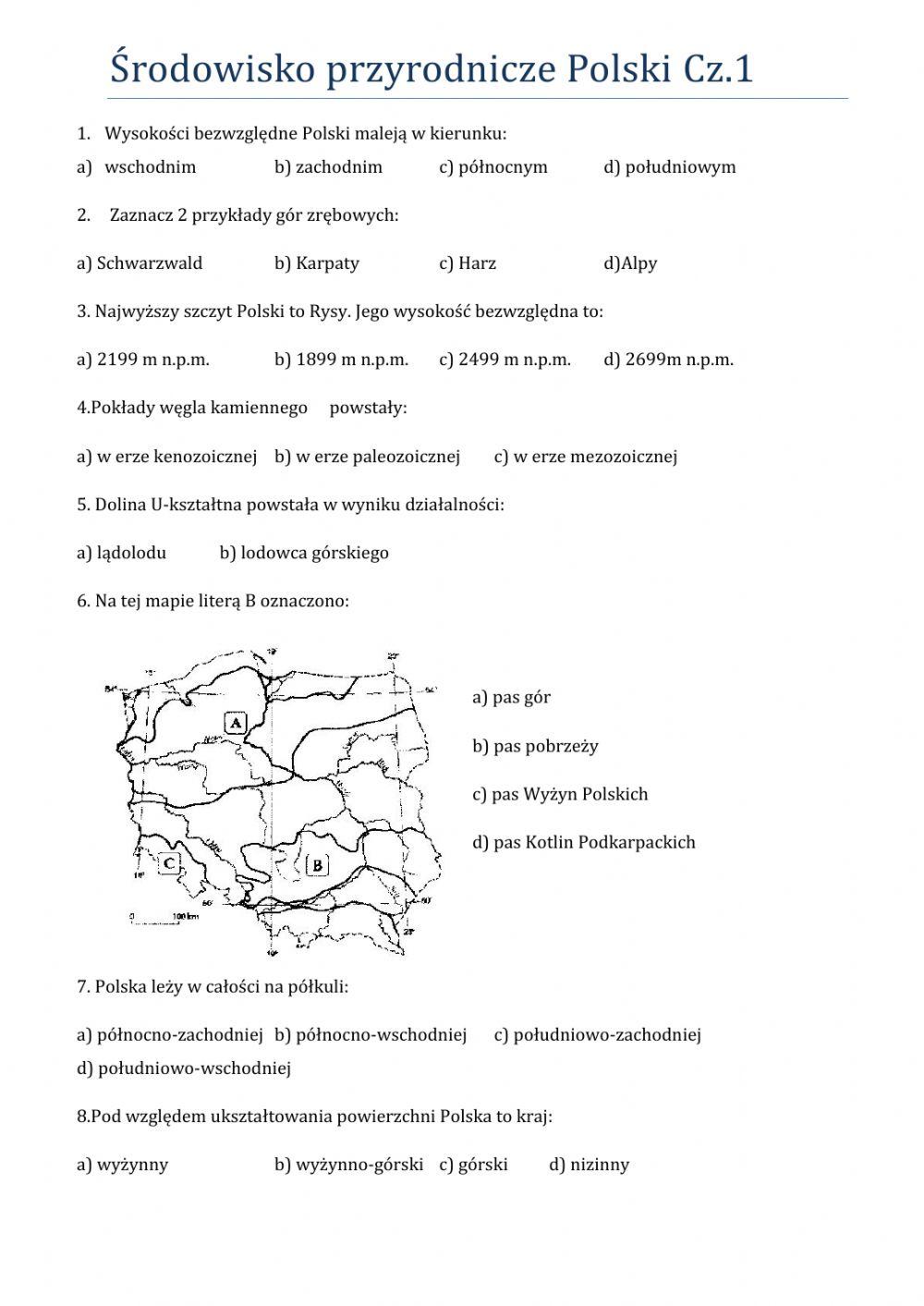 Geography - nature surraunding