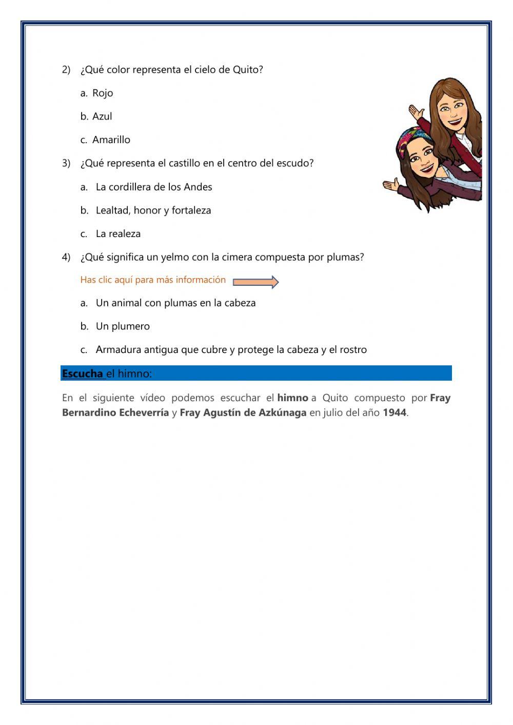 Bandera de Quito 4to