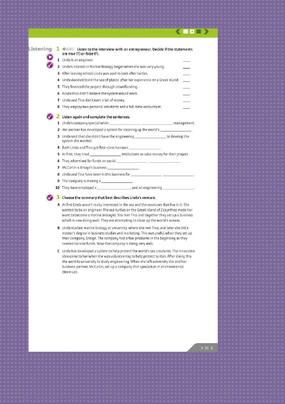 Business Partner B1+ Unit 6