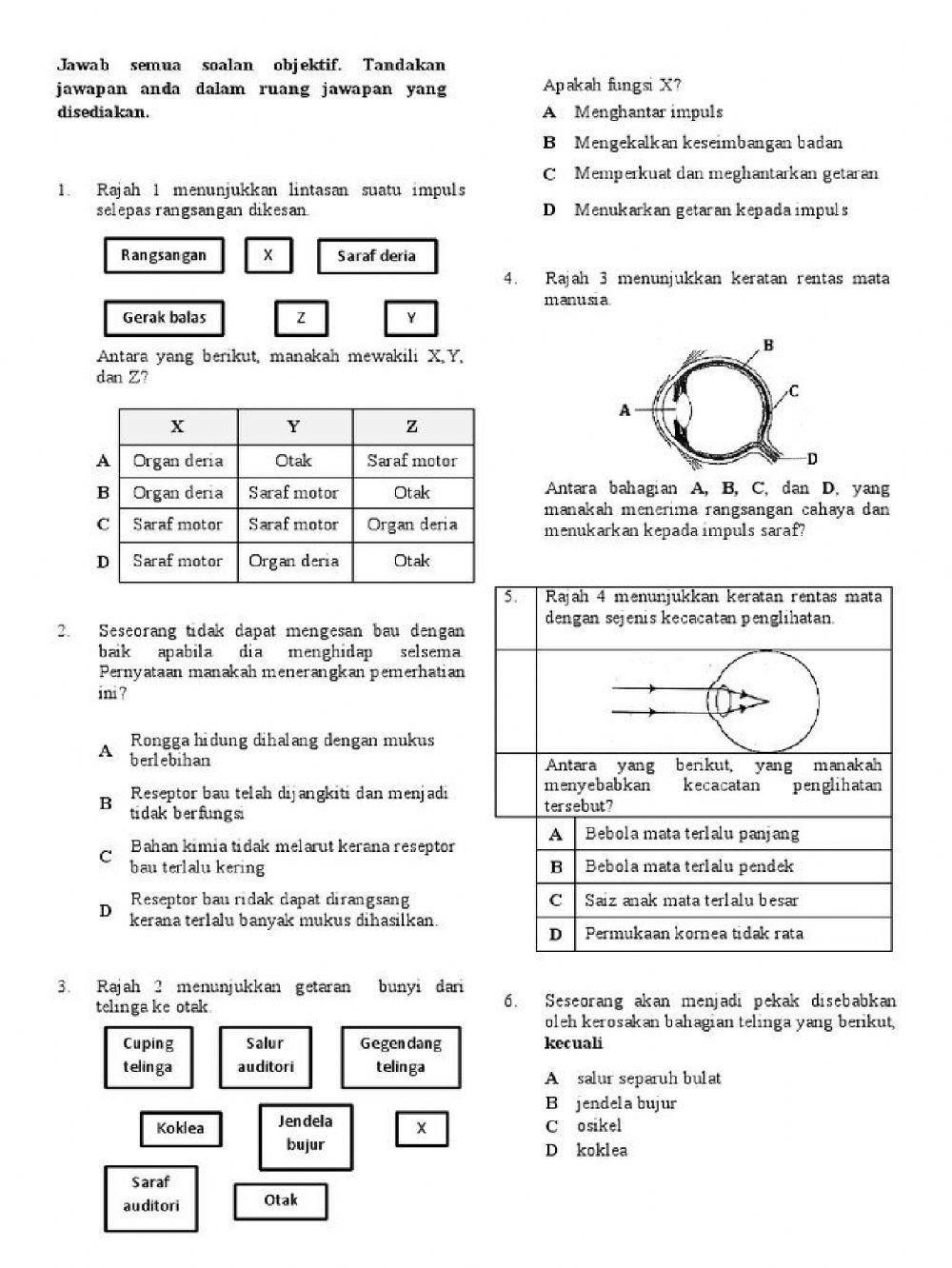 Sains tingkatan 3 bab 1