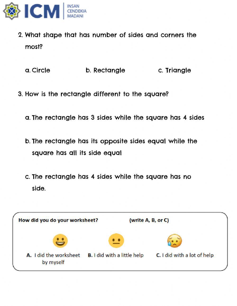 Math-2D-Shapes-Grade 1