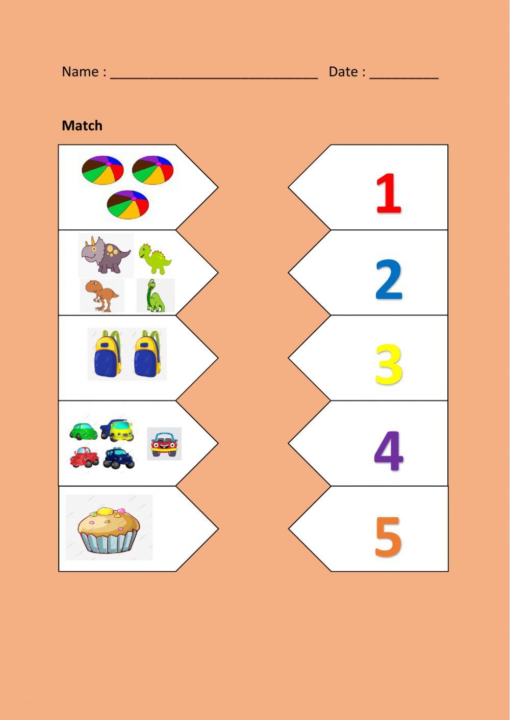 Number activity for GRADE 1 | Live Worksheets