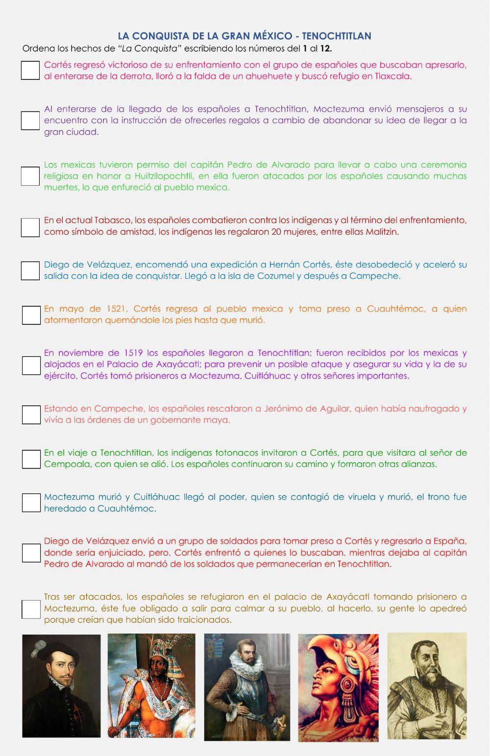 La conquista de la gran México - Tenochtitlan