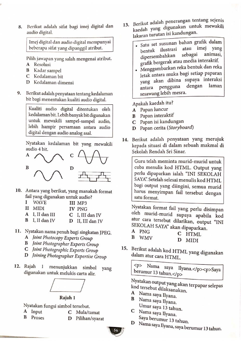 Latihan ask tingkatan 1