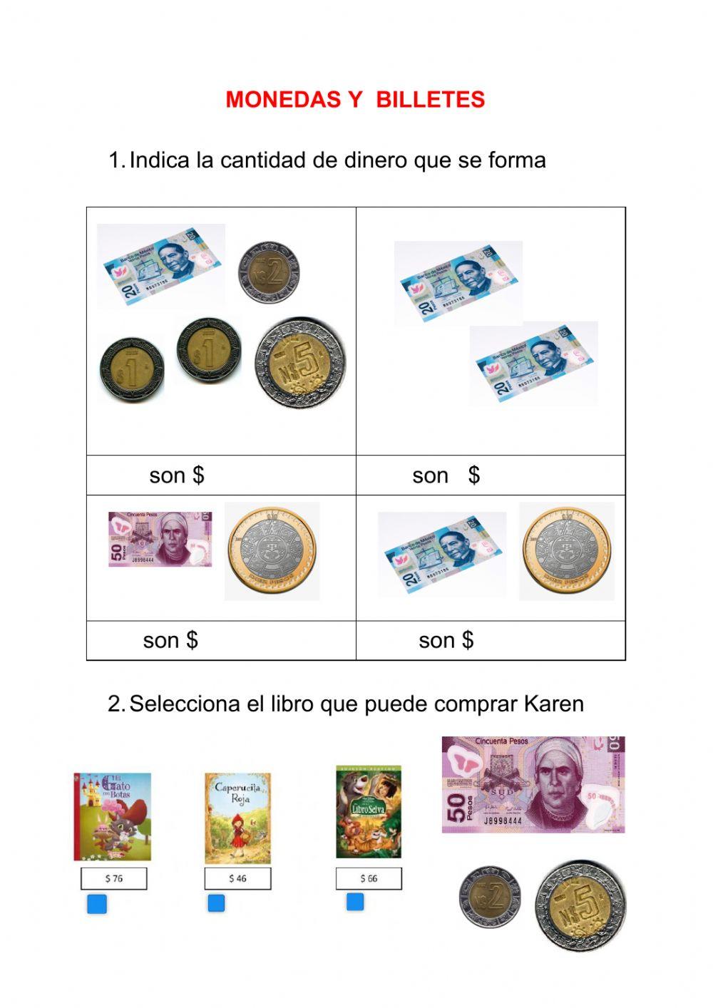 Monedas y Billetes