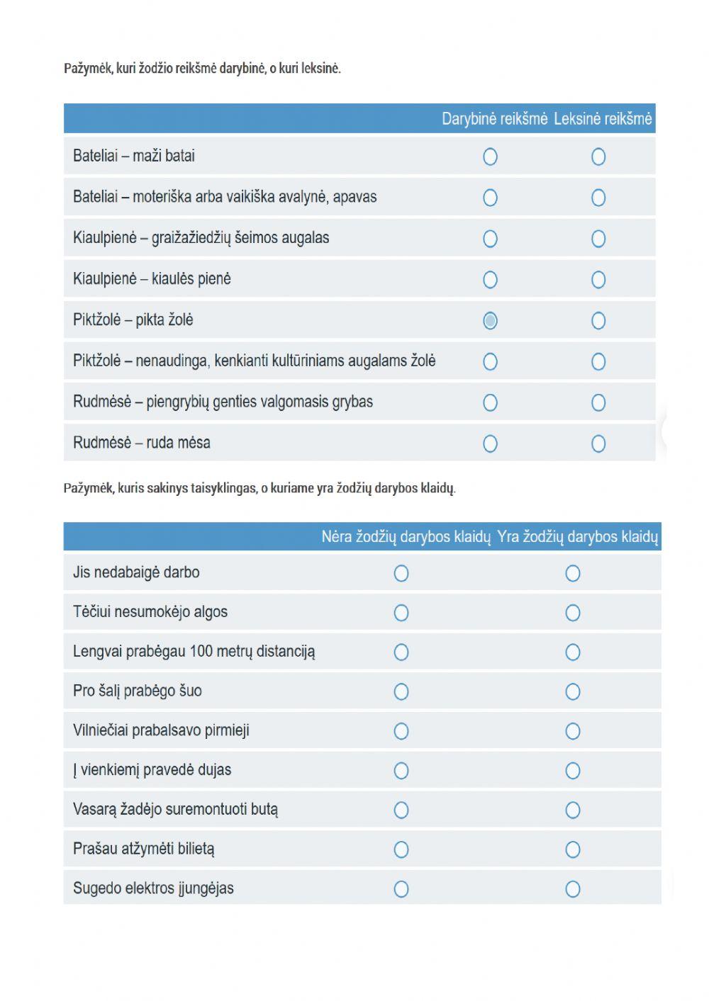 Darybinė žodžio reikšmė