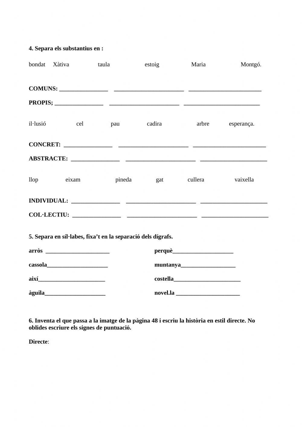 Fitxa repàs Valencià