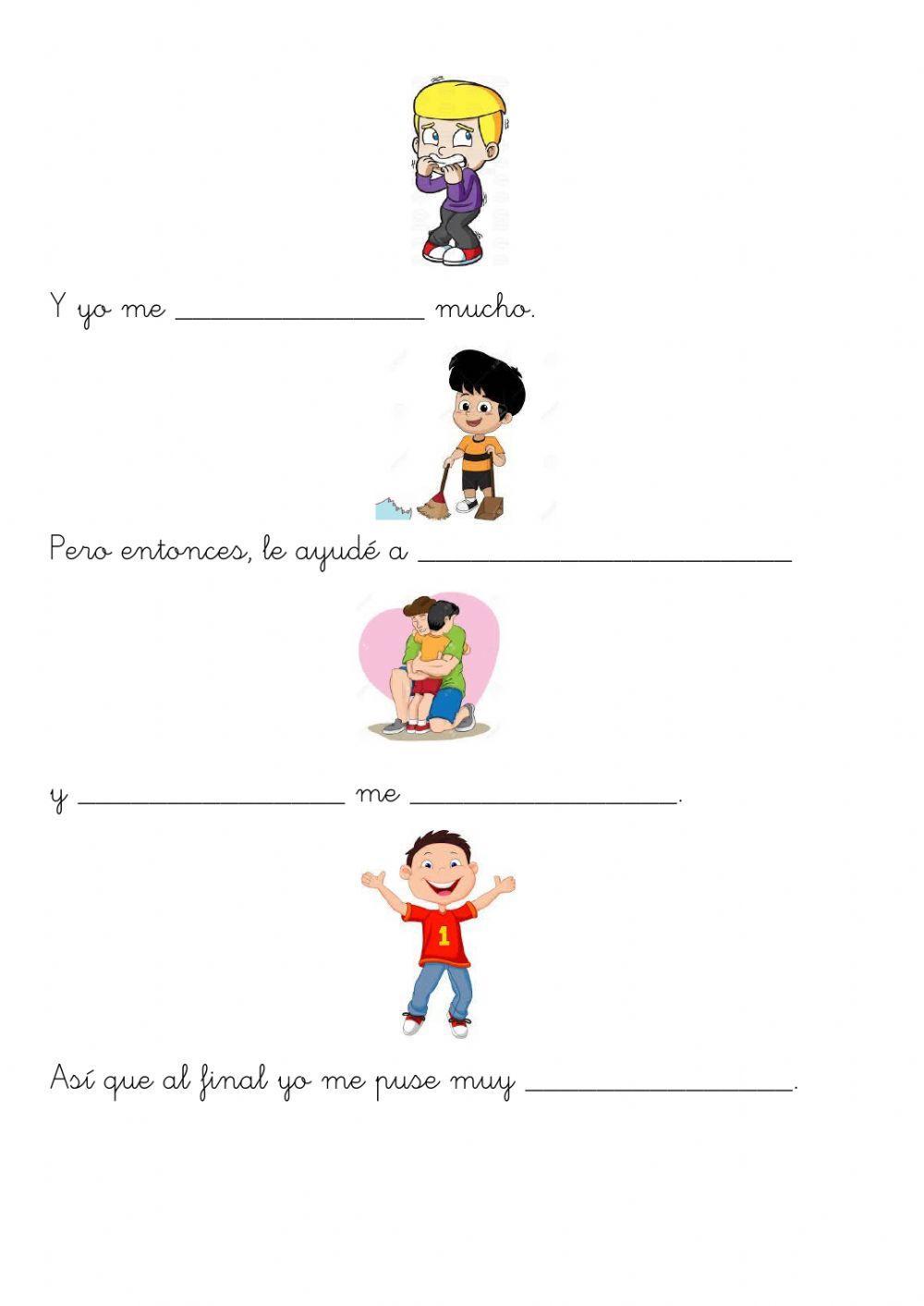 Contar una anécdota.