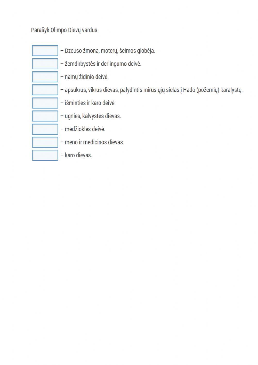 Pasaulio aiškinimas graikų mituose