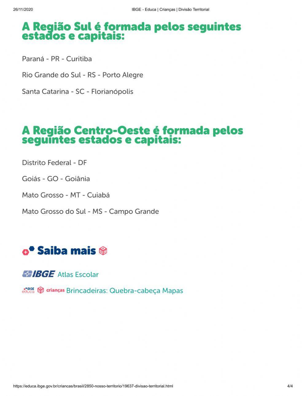 Atividades 2- conhecendo o brasil(proj)