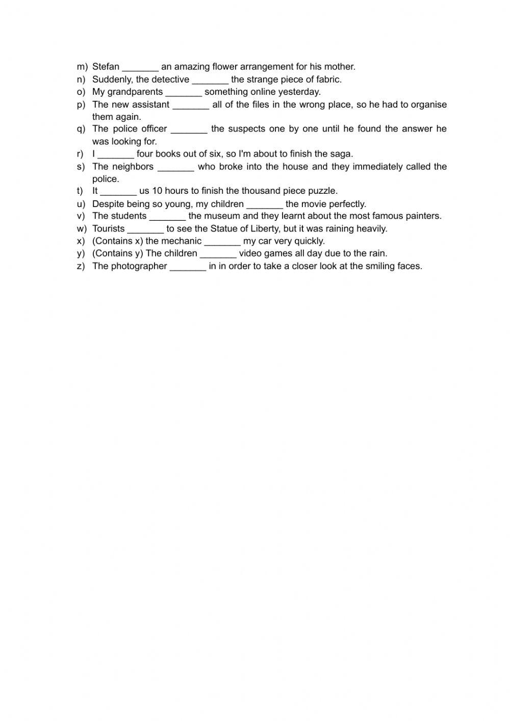 past-simple-verbs-activity-for-pre-intermediate-live-worksheets
