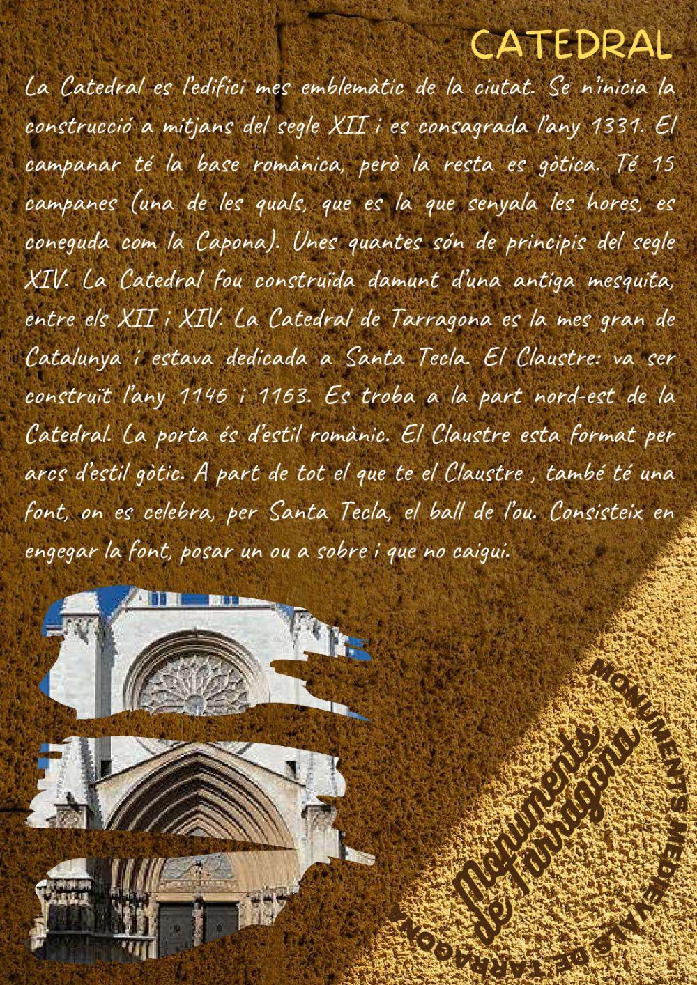 Monuments de Tarragona (MITJANA)