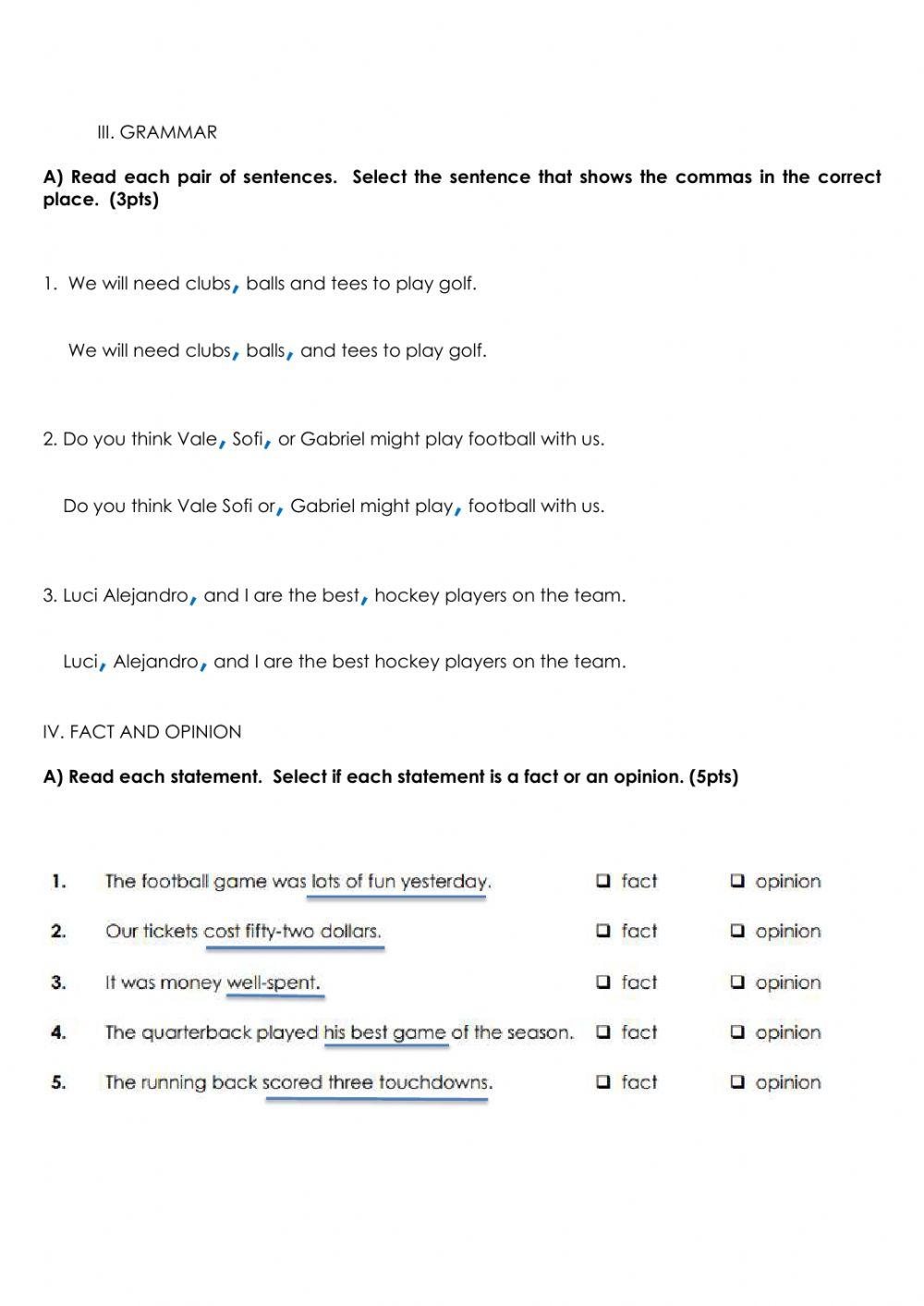 LA CP Week 42 and 43 Accomodations