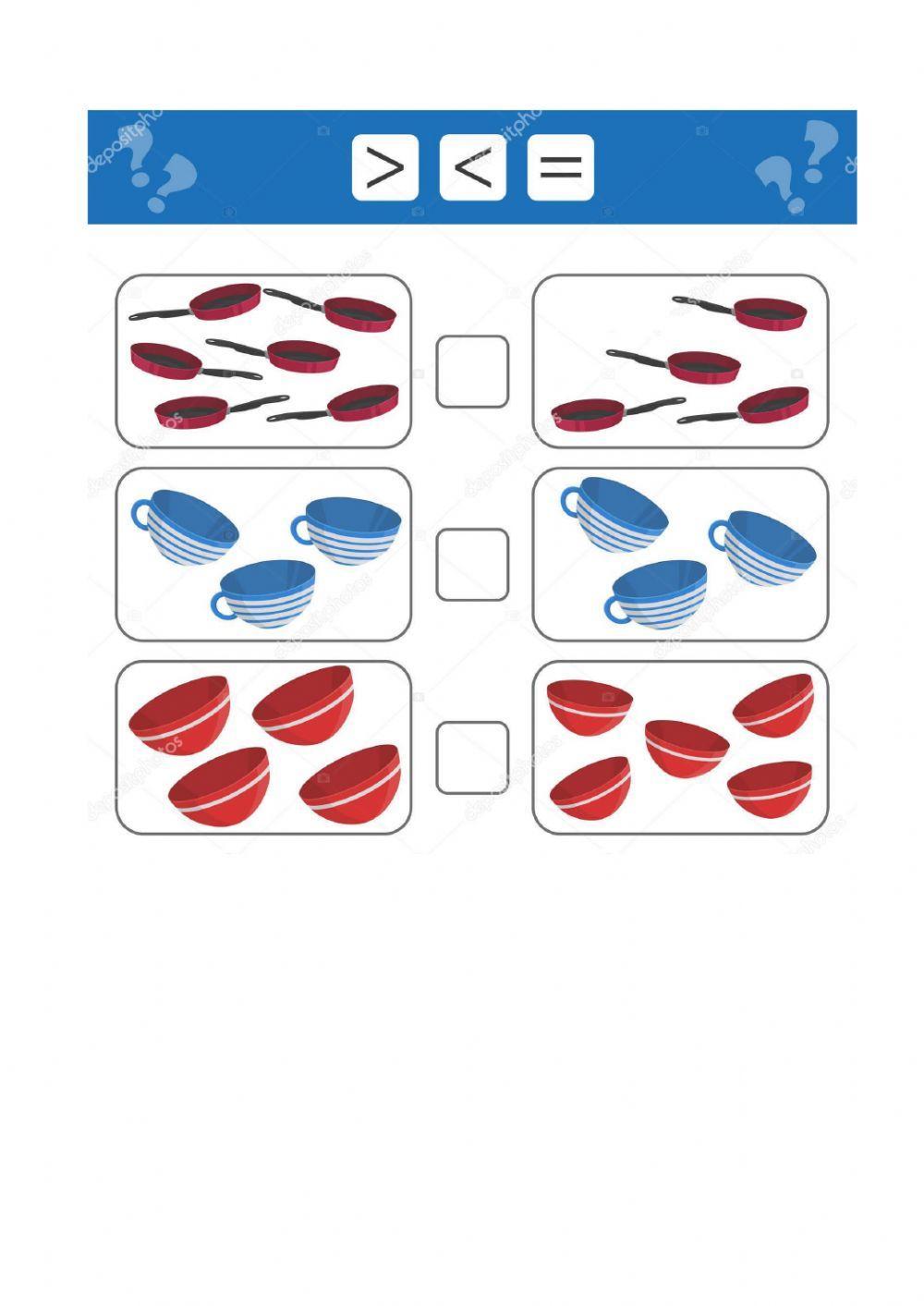 Maggiore, minore, uguale