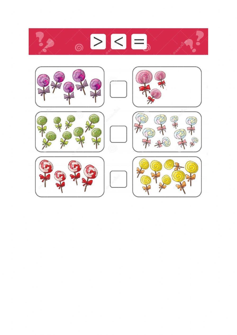 Maggiore, minore, uguale