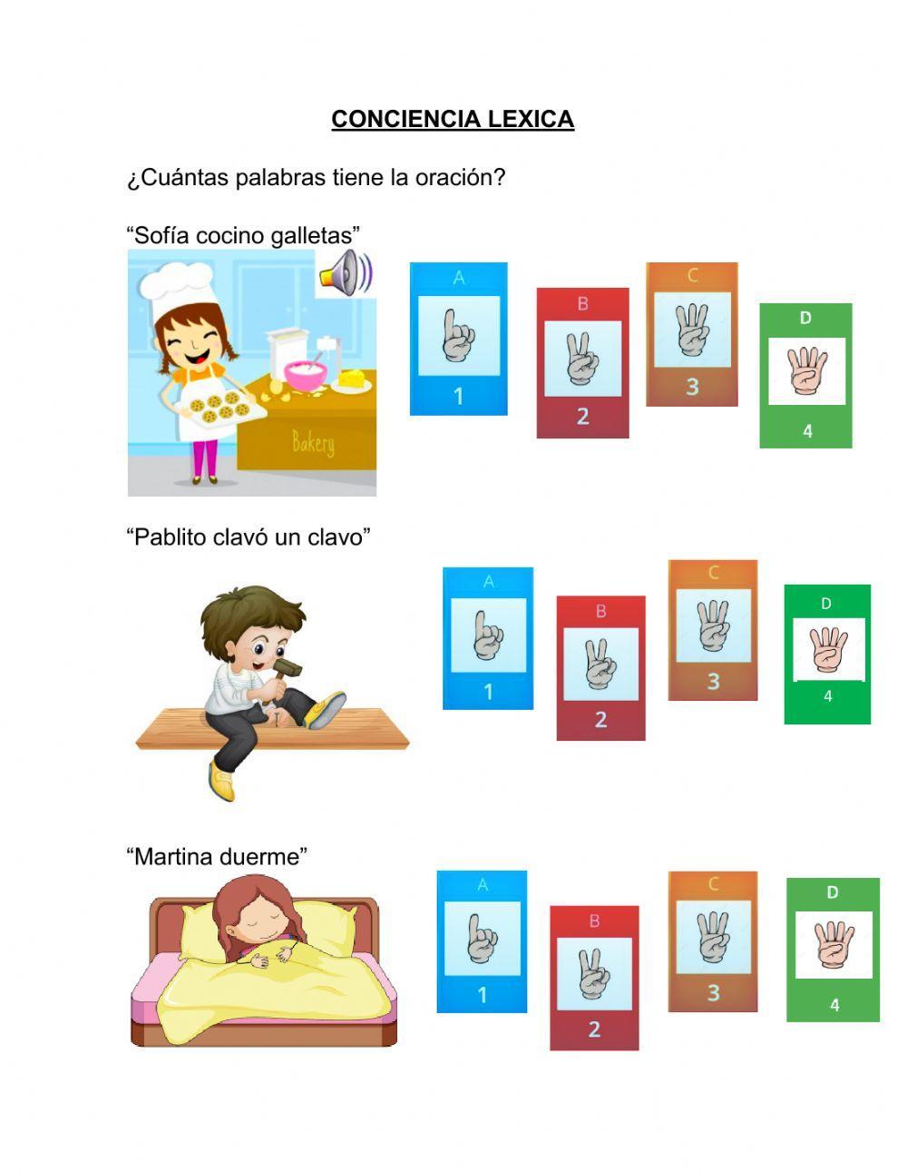 Conciencia léxica 1