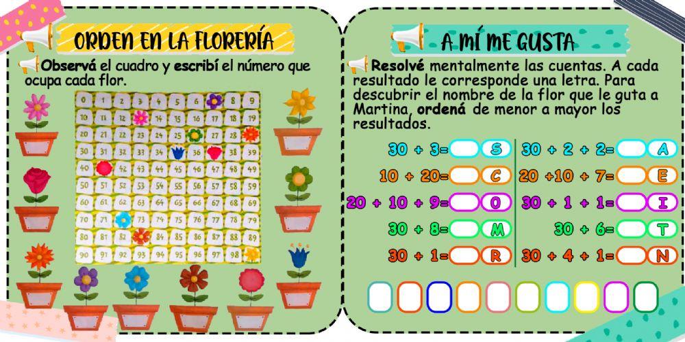 Orden en la florería