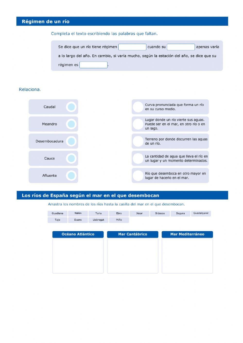 Atmósfera e hidrosfera