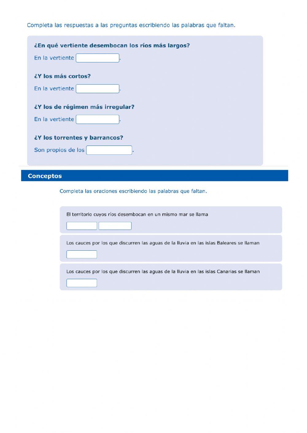 Atmósfera e hidrosfera