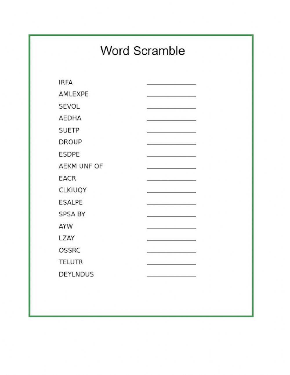 Lesson 8 Vocab Worksheet