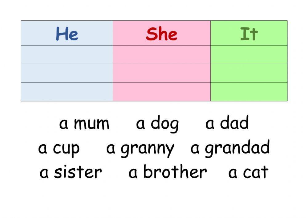 Family members he she it 2737 | Katerina Sachishina