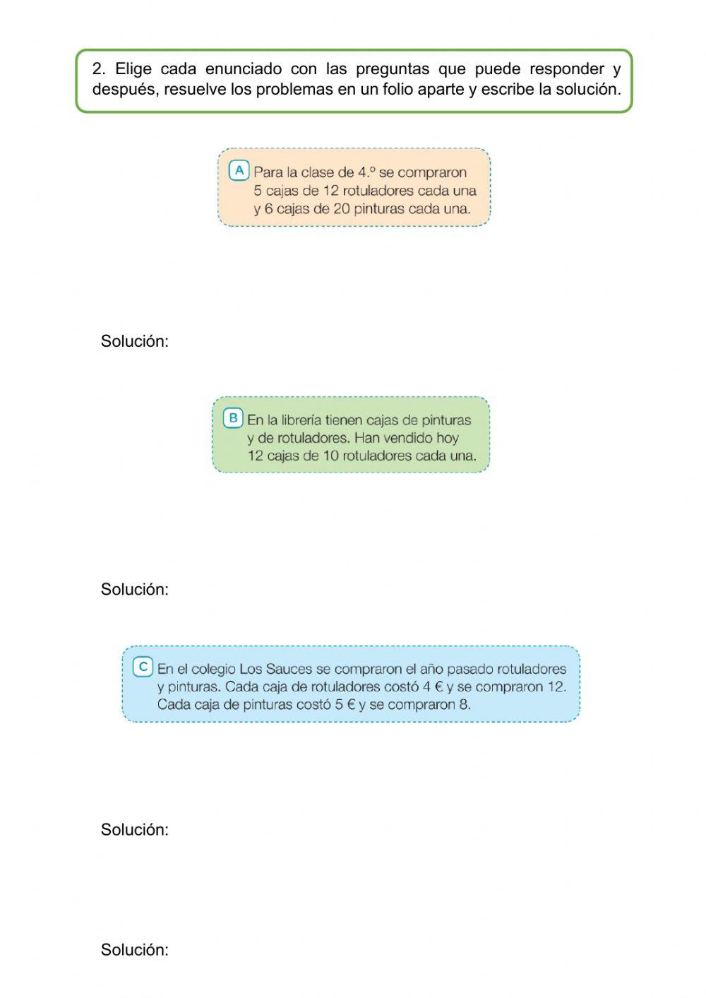 Resolución de problemas