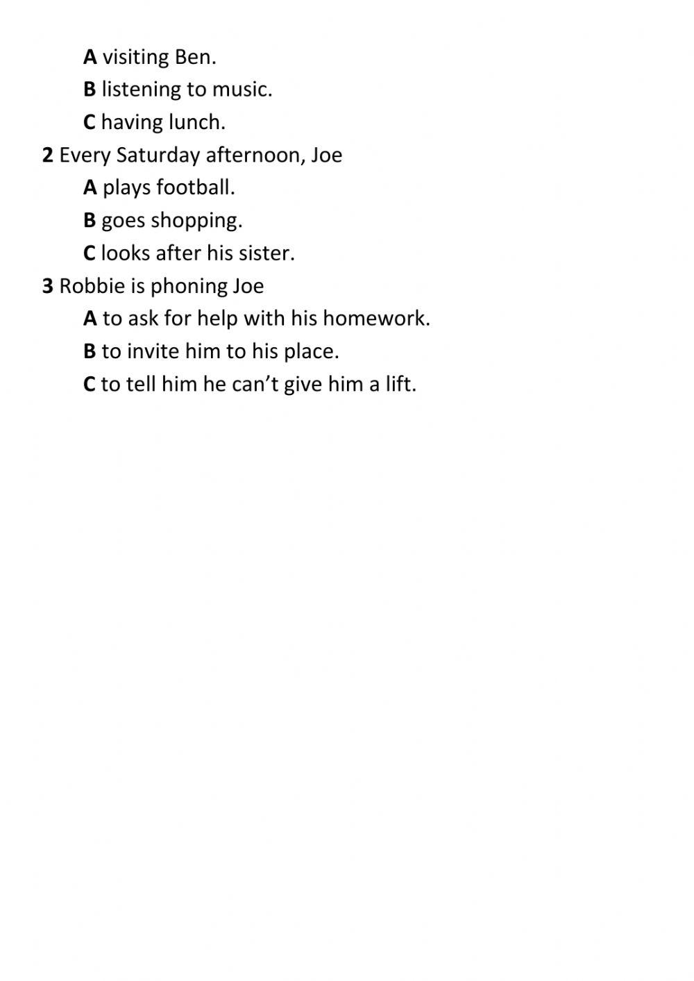 Repetytorium Oxford unit 4