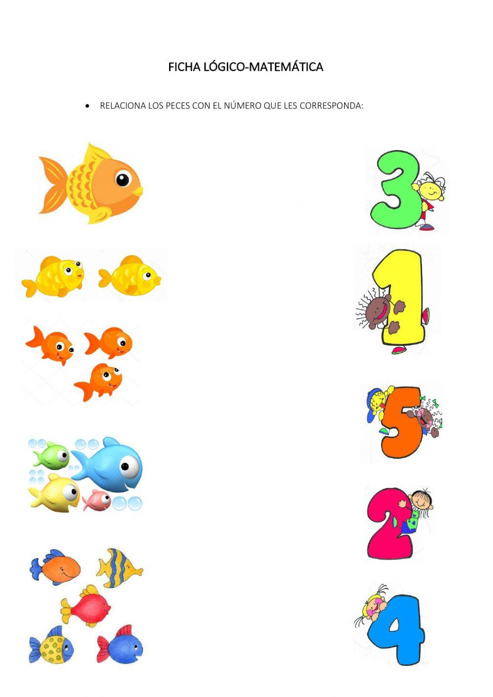 Fichas Lógico-matemáticas Infantil.