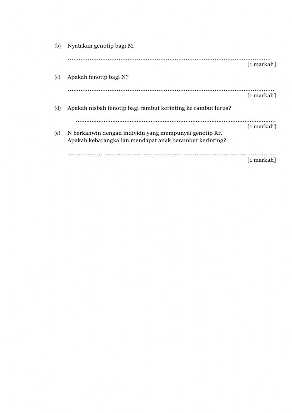 Variasi dan Keturunan