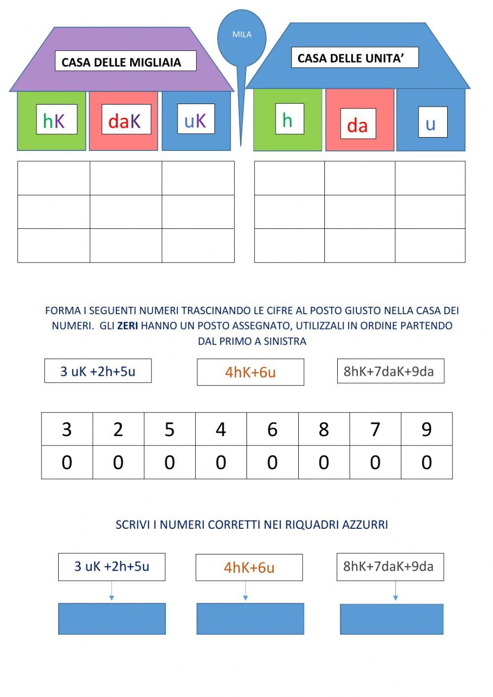 Trascina al posto giusto