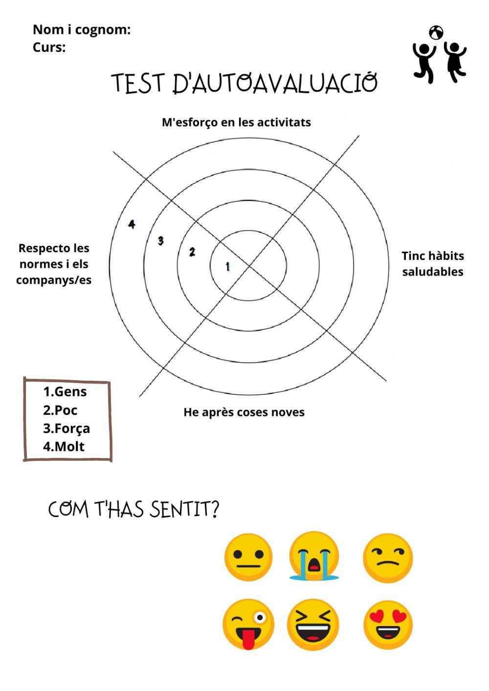 Activitat Autoavaluació E.F
