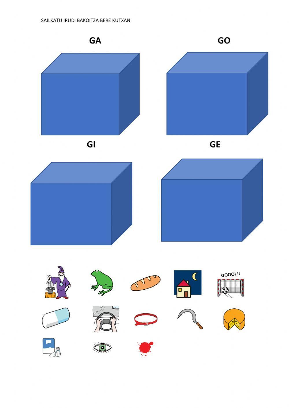 Kontzientzia fonologikoa G