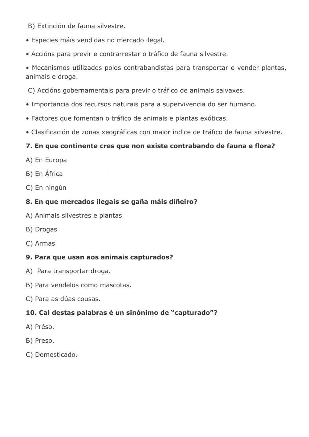 Tráfico de fauna silvestre