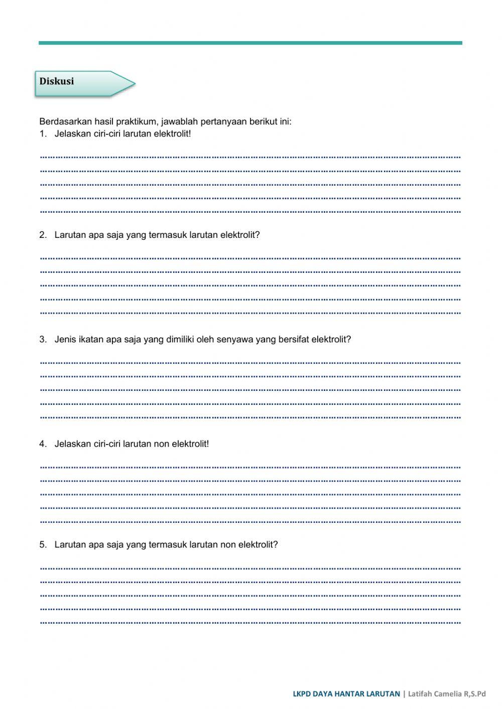 LKPD Daya Hantar Larutan