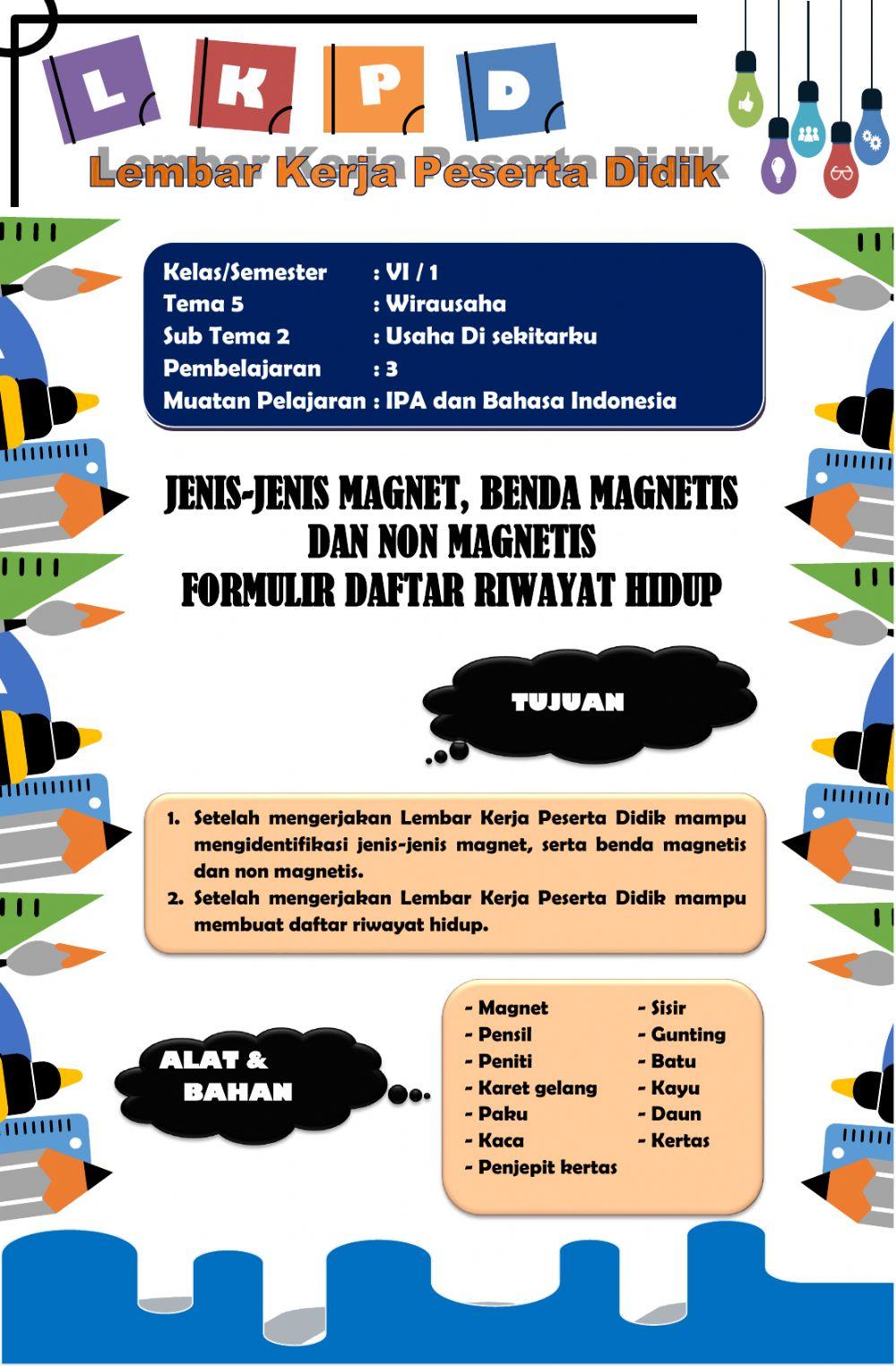 LKPD Tema 5 Sub Tema 2