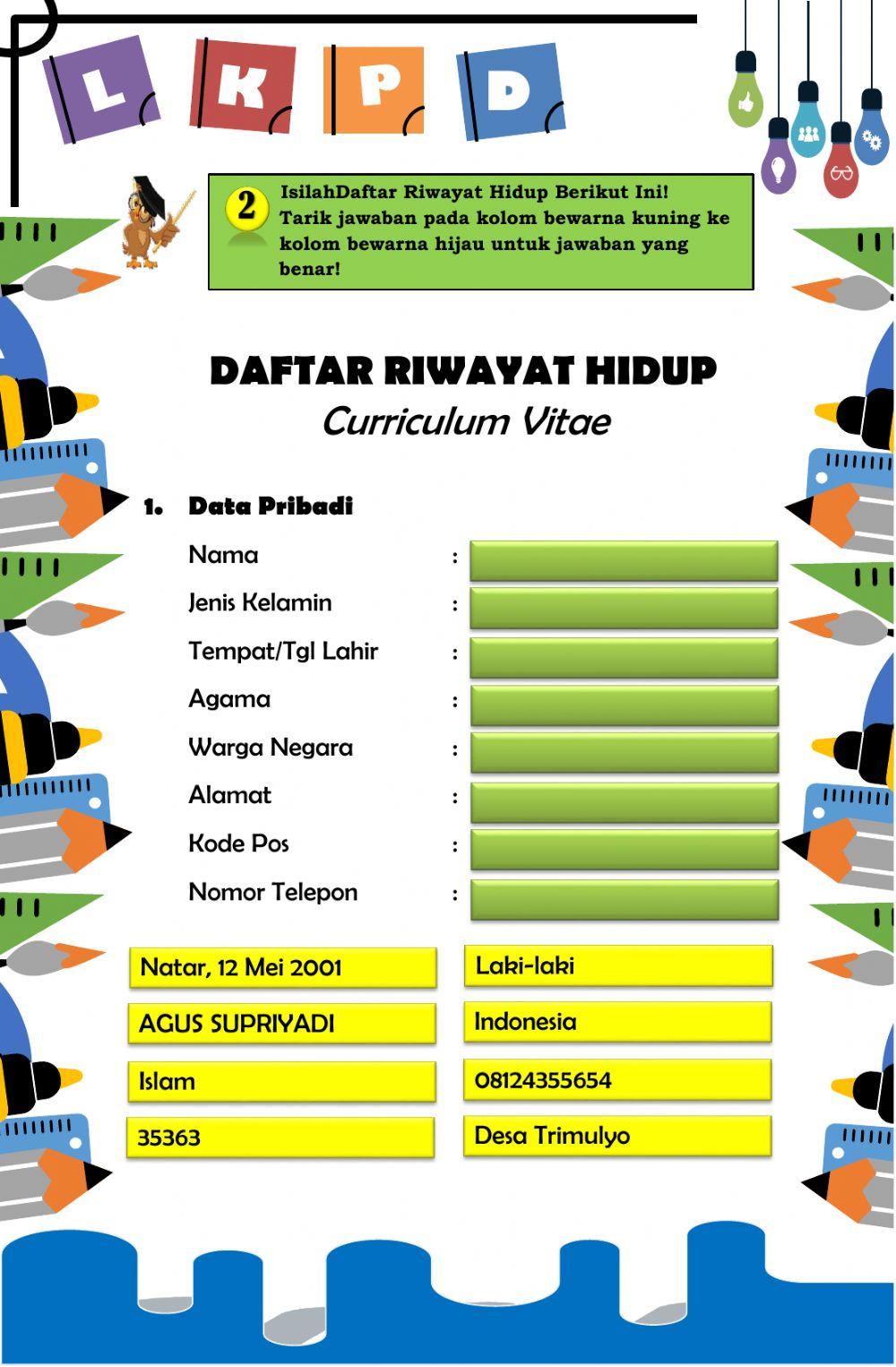 LKPD Tema 5 Sub Tema 2