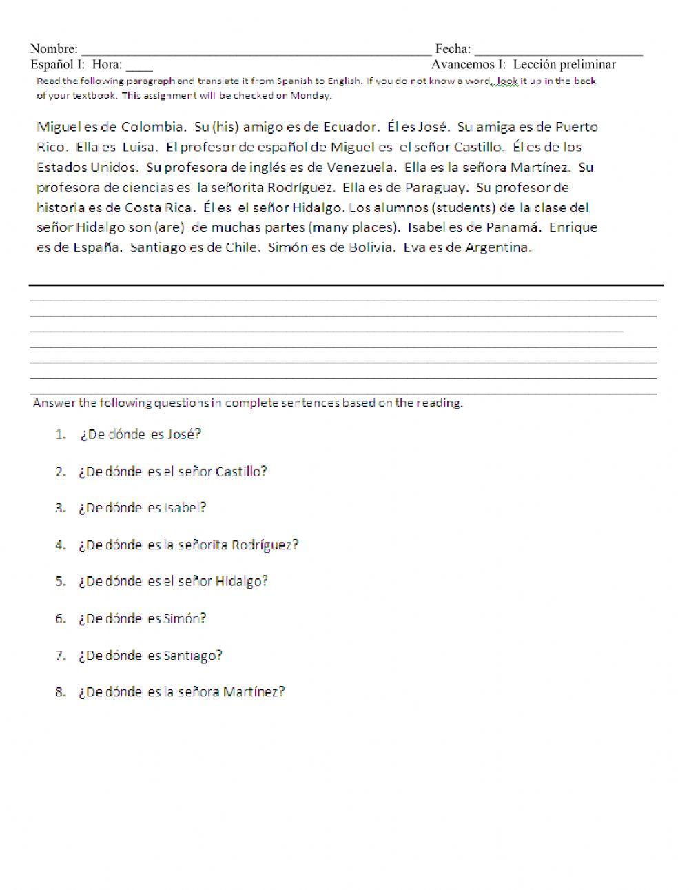 SP1 Where are you from? 13