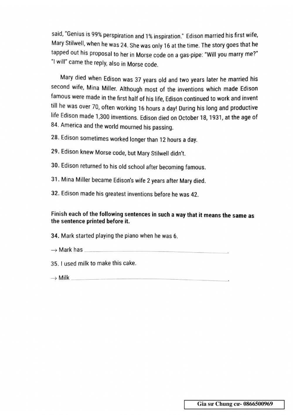 Lớp 10 - Kiểm tra cuối kì I No 2