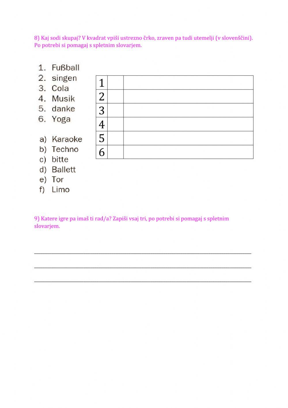 Fussball oder Karaoke - Video Ergänzung