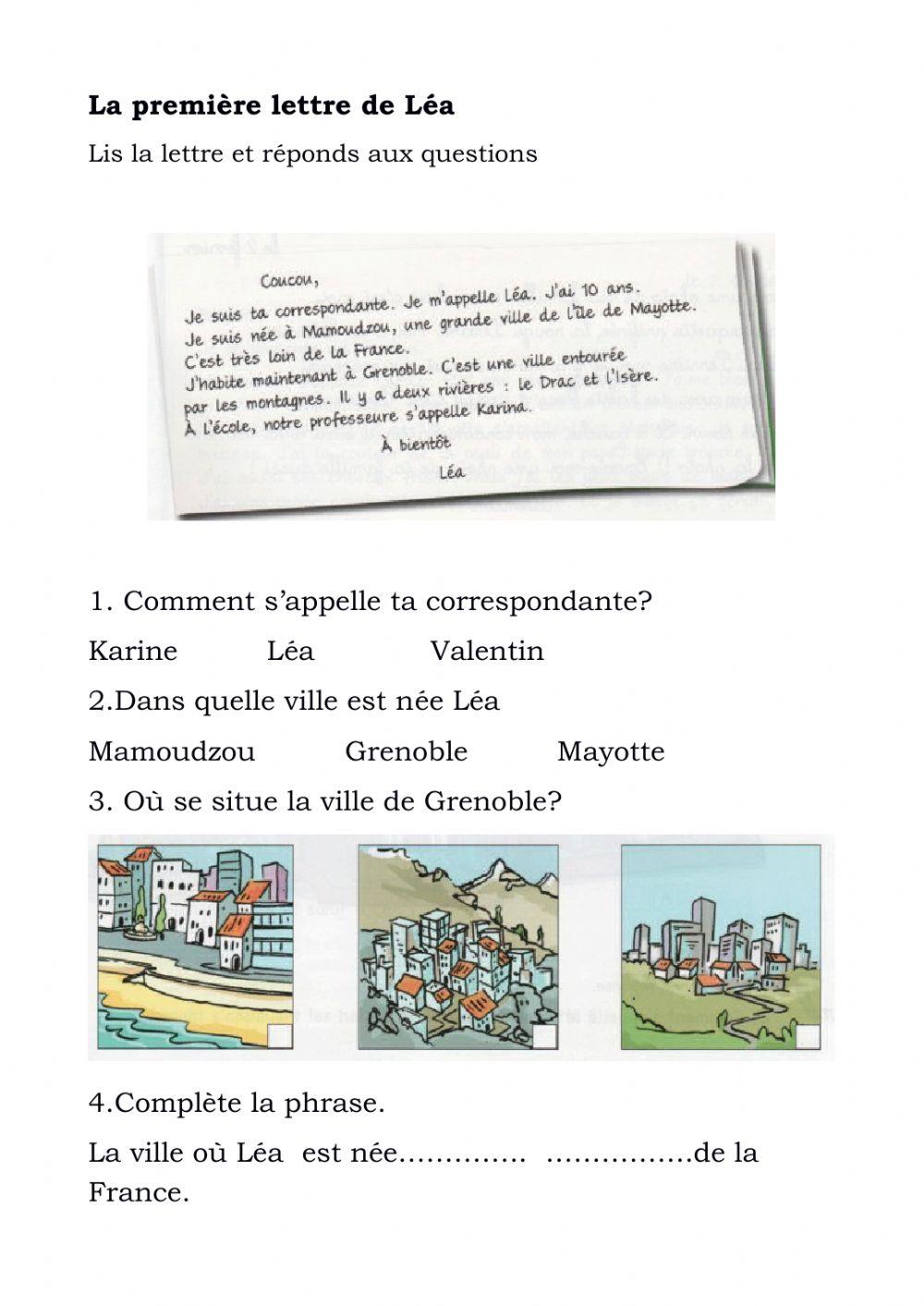 Compehension des ecrits